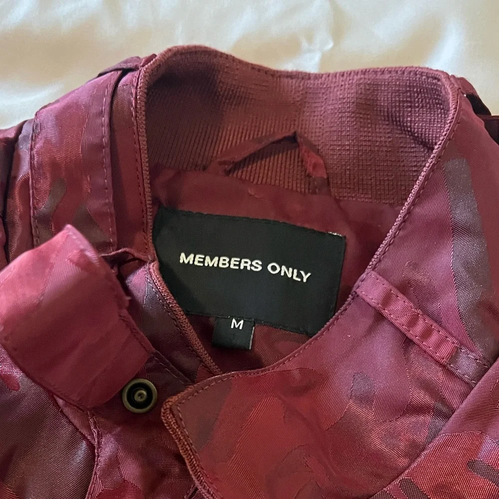Members Only Red Jacket - Picture 3 of 4